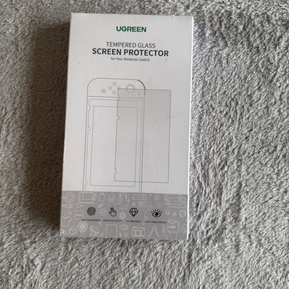 UGREEN Screen Protector Nintendo Switch 2 Pack Clear Tempered Glass 9H 50728